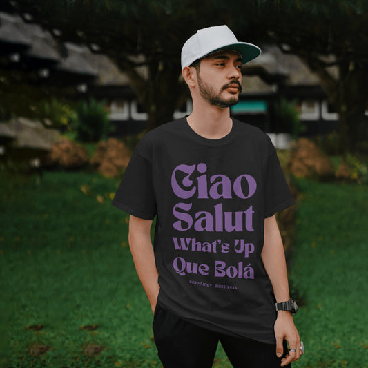 Ciao T-shirt, Cultural streetwear. Global Collection